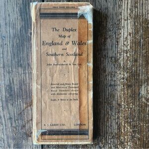 The Duplex Map of England & Wales and Southern Scotland J Bartholomew & Son